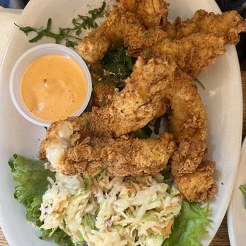 Peaches - Catfish tenders with Coleslaw - Southern Near Me - Brooklyn, New York
