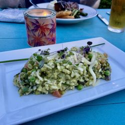 Chef's seasonal risotto. My favorite entree here.