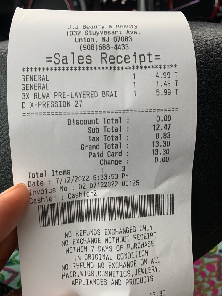 J.J BEAUTY SUPPLY Updated September 2024 1032 Stuyvesant Ave, Union