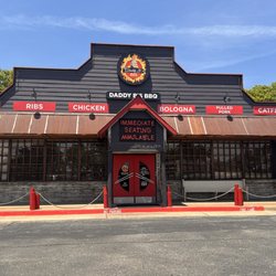 Daddy B’s - The front of the building.