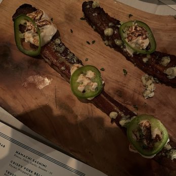TRIS - Pork Belly - New American Near Me - The Woodlands, Texas TRIS - Pork Belly - New American Near Me - The Woodlands, Texas