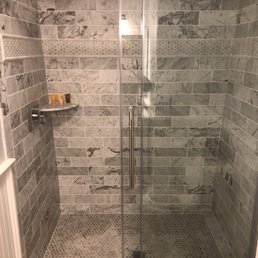 Nice walk in shower. Nice walk in shower.