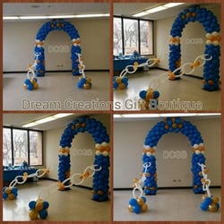 Dream Creations Gift Boutique - ROYAL Balloon Decor Dream Creations Gift Boutique  #WeDeliver #WeSetup #WeDoBalloons #BookTheBalloonQueen 773-72-DREAM