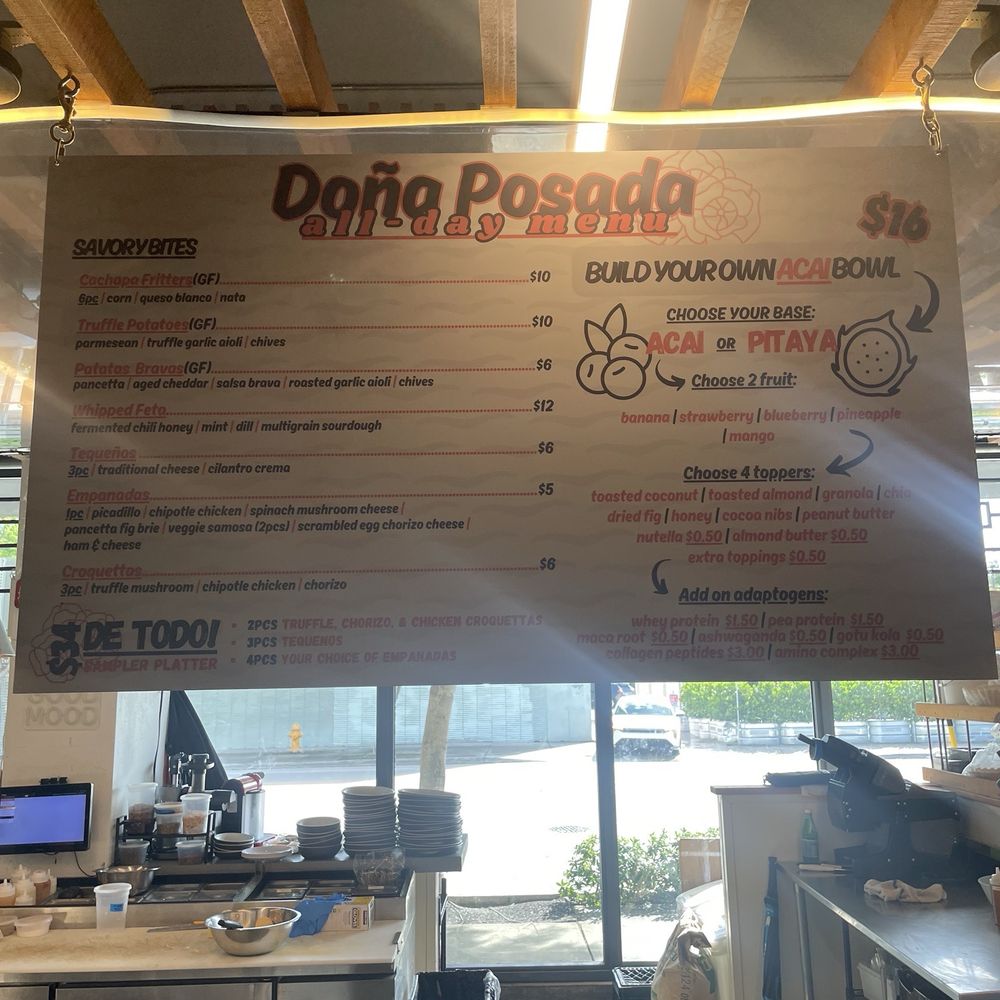 Dona Posada - Menu - Juice Bars & Smoothies Near Me - Miami, Florida Dona Posada - Menu - Juice Bars & Smoothies Near Me - Miami, Florida