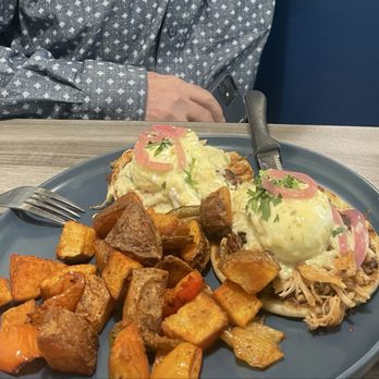Salt & Pepper - Carnitas Benedict - Breakfast & Brunch Near Me - Prescott Valley, Arizona