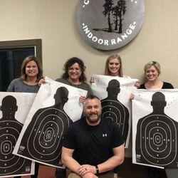 Cypress Creek Indoor Range - A few of our class participants showing off what they learned!