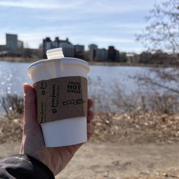 Cappuccino at the Charles.
