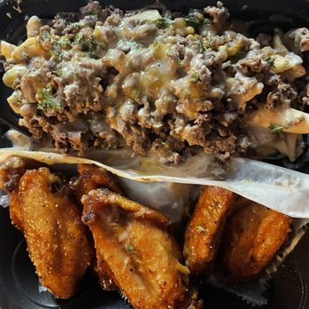 Hungry AF - Steak pasta and Trey Young Wings - Pasta Shops Near Me - Smyrna, Georgia
