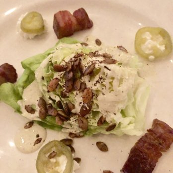 Queenie's Steakhouse - Wedge Salad - Steakhouses Near Me - Denton, Texas Queenie's Steakhouse - Wedge Salad - Steakhouses Near Me - Denton, Texas