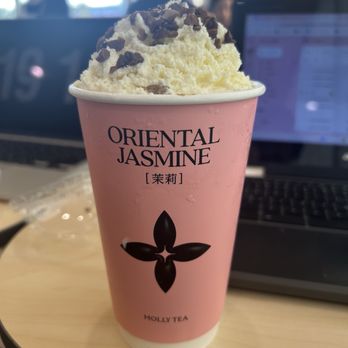 Molly Tea Arcadia - snowy jasmine - Bubble Tea Near Me - Arcadia, California
