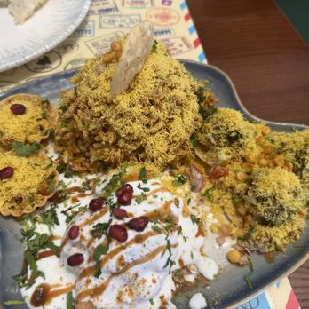 Kailash Parbat - Ko KP Chaat Platter - Vegetarian Near Me - Santa Clara, California Kailash Parbat - Ko KP Chaat Platter - Vegetarian Near Me - Santa Clara, California
