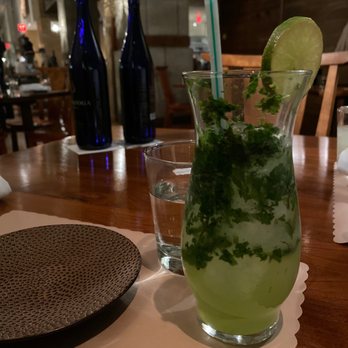 Blue Duck Tavern - They made me a delicious Mojito Mocktail and we have still and sparkling water - New American Near Me - Washington, DC, District of Columbia