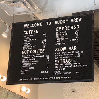 Buddy Brew - Hyde Park - Menu - Coffee Roasteries Near Me - Tampa, Florida Buddy Brew - Hyde Park - Menu - Coffee Roasteries Near Me - Tampa, Florida