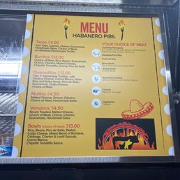 Menu Menu