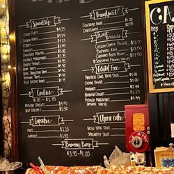 Honeymoon Bakery - Menu