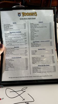 Menu photo 2 Toomey's Mammoth Lakes, CA Menu photo 2 Toomey's Mammoth Lakes, CA