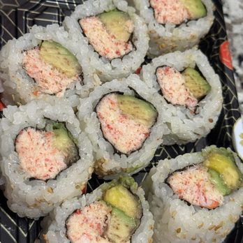 Ebiko - Snow Crab California Roll - Sushi Bars Near Me - San Francisco, California Ebiko - Snow Crab California Roll - Sushi Bars Near Me - San Francisco, California
