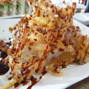 Aloha Sushi - White Rock Roll. $9.50 Delicious! - Sushi Bars Near Me - Folsom, California