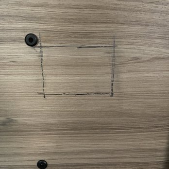 Tru by Hilton Katy Houston West - Pencil mark-out where electrical receptacle would be placed. - Hotels Near Me - Katy, Texas
