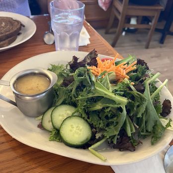 Pancake Mill Restaurant and Pie Shoppe - Side salad with Italian dressing - Breakfast & Brunch Near Me - North Bend, Oregon Pancake Mill Restaurant and Pie Shoppe - Side salad with Italian dressing - Breakfast & Brunch Near Me - North Bend, Oregon