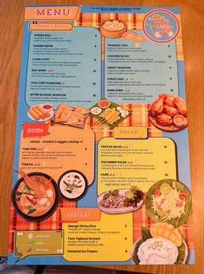 Menu photo 1 Thai Chef Street Food Washington, DC, DC