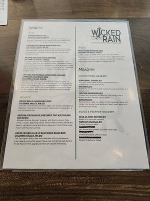 Menu photo 5 Wicked Rain Gilbert, AZ Menu photo 5 Wicked Rain Gilbert, AZ