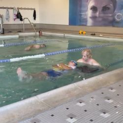 Waterworks Swim School - Harbor City - Backstroke lesson