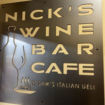 Nick's Wine Bar Cafe - Sign - Wine Bars Near Me - Fresno, California
