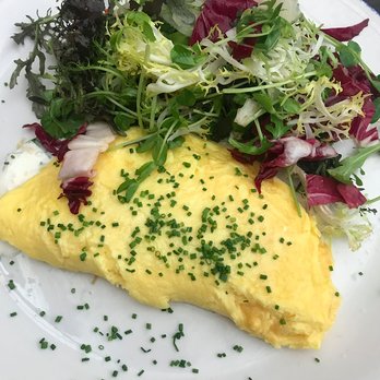 Cindy's Rooftop - Farm egg omelette (brunch menu). While the omelette was amazing, the salad dressing was a tremendous disaster. - New American Near Me - Chicago, Illinois Cindy's Rooftop - Farm egg omelette (brunch menu). While the omelette was amazing, the salad dressing was a tremendous disaster. - New American Near Me - Chicago, Illinois