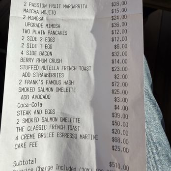 Café Bastille Fort Lauderdale - Receipt of the cake charge and 20 % def not deserved - French Near Me - Fort Lauderdale, Florida Café Bastille Fort Lauderdale - Receipt of the cake charge and 20 % def not deserved - French Near Me - Fort Lauderdale, Florida
