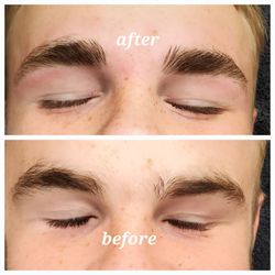Eyebrow wax