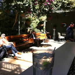 G&T in the outdoor patio G&T in the outdoor patio