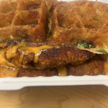 Namkeen - Clucking Waffle Sandwich - Chicken Shop Near Me - Metuchen, New Jersey