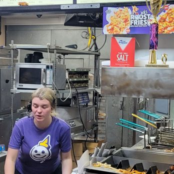 Jack in the Box - Rest of the menu board and their things called roost fries with chicken in it sauce and all kinds of stuff I wasn't that adventurous - Fast Food Near Me - Troy, Illinois