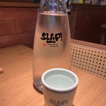 SLAP Hand Ripped Noodles - Complimentary tap water for the table - Noodles Near Me - Orlando, Florida