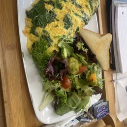 AMAZING Spinach omelette