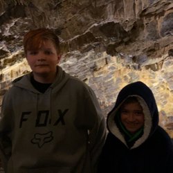 Minnetonka Cave Monument - My boys