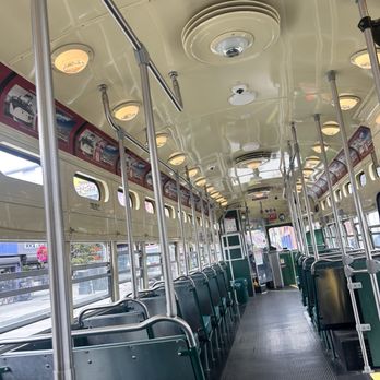 MUNI - Castro Station - Inside the bus - Public Transportation Near Me - San Francisco, California MUNI - Castro Station - Inside the bus - Public Transportation Near Me - San Francisco, California