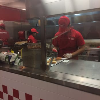 Five Guys - Hard workers working hard lol - Burgers Near Me - Aurora, Colorado