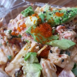Spicy mayo poke