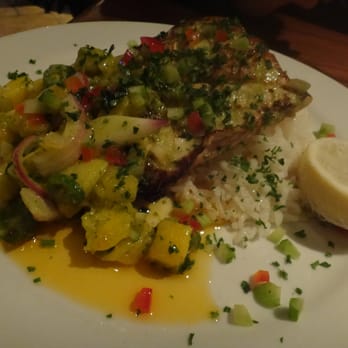 Jaguar Restaurant - Coconut Grove - Mahi Mahi Mango-Verde - Latin American Near Me - Miami, Florida