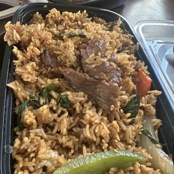 Thaibodia Bistro - Milpitas - 45 - Spicy Basil Vegetarian Fried Rice - Thai Near Me - Milpitas, California Thaibodia Bistro - Milpitas - 45 - Spicy Basil Vegetarian Fried Rice - Thai Near Me - Milpitas, California