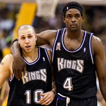 Sacramento Kings - Mike Bibby and Chris Webber. - Professional Sports Teams Near Me - Sacramento, California Sacramento Kings - Mike Bibby and Chris Webber. - Professional Sports Teams Near Me - Sacramento, California