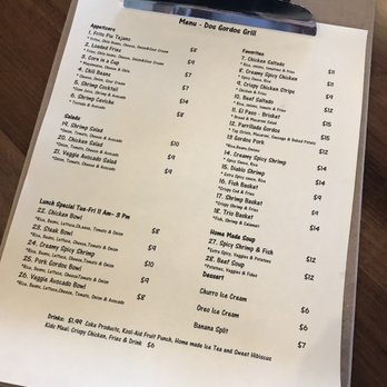 Dos Gordos - The food menu - Mexican Near Me - Phoenix, Arizona