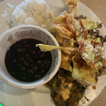 Que Sazon Restaurant and Ceviche Bar - Veg bowl w black beans, plantains, tofu, rice - Tapas/Small Plates Near Me - Phoenix, Arizona Que Sazon Restaurant and Ceviche Bar - Veg bowl w black beans, plantains, tofu, rice - Tapas/Small Plates Near Me - Phoenix, Arizona