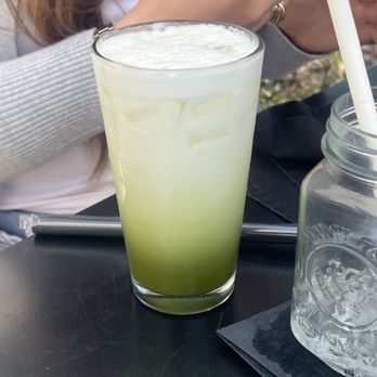 Bistrology - Matcha with white chocolate syrup - Breakfast & Brunch Near Me - Miramar Beach, Florida Bistrology - Matcha with white chocolate syrup - Breakfast & Brunch Near Me - Miramar Beach, Florida
