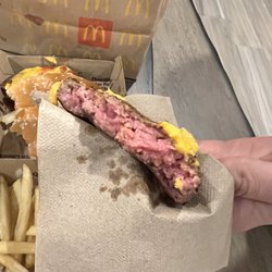McDonald's - Quarter Pounder with Cheese RAW.