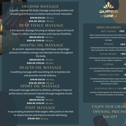 Super Spa - Best Pricing