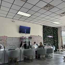 Q Nail & Spa - View from pedicure chairs