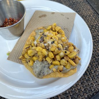 Running Goose - Corn Tostada - Gastropubs Near Me - Los Angeles, California Running Goose - Corn Tostada - Gastropubs Near Me - Los Angeles, California